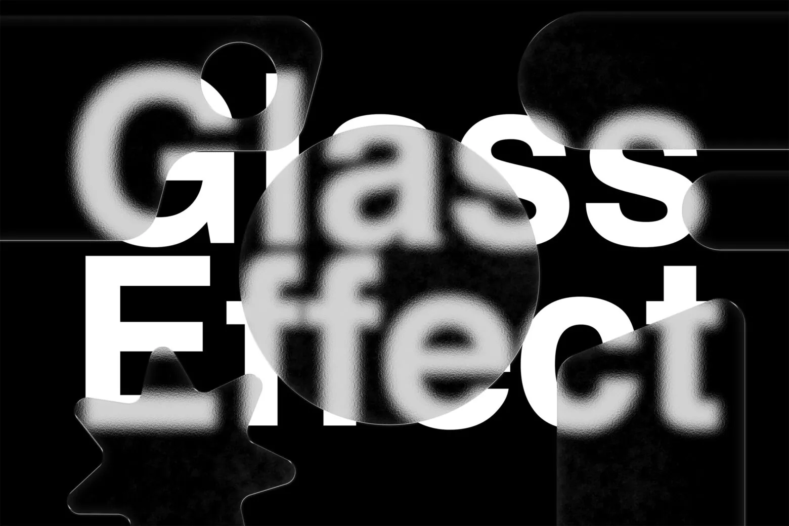 glass effect